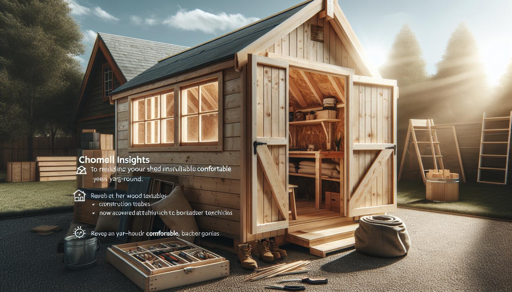 How to Build Shed Walls: Structural Secrets for Weather-Tight Construction 4 Insulation Insights: Keeping Your Shed Comfortable Year-Round