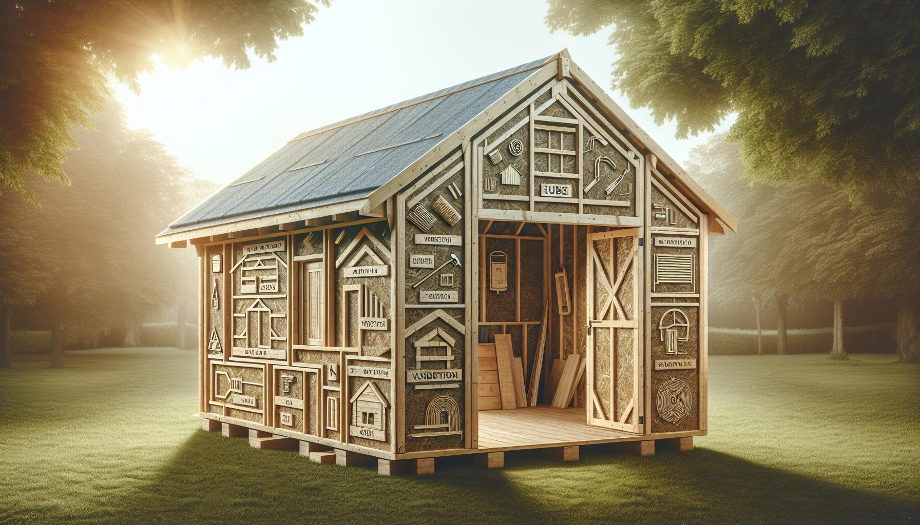 How to Build a Roof for a Shed: Weathertight Designs for Any Climate 4 Insulation and Ventilation: Protecting Your Shed from the Elements