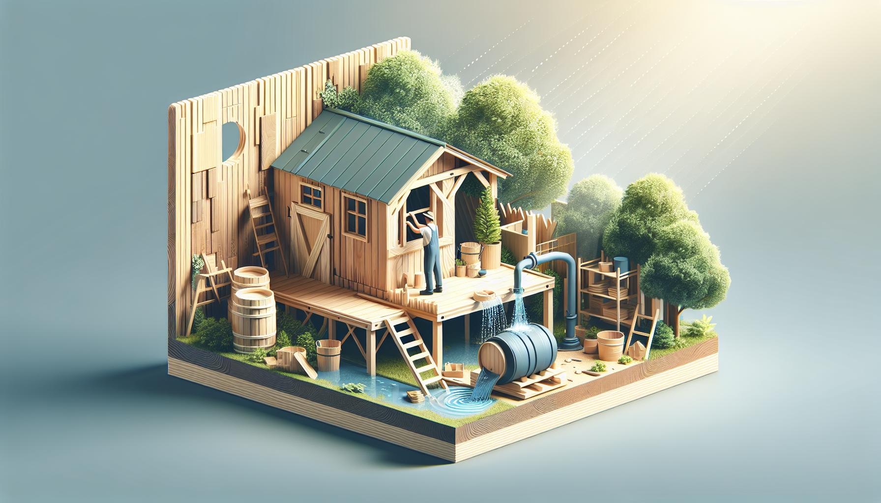Shed Rainwater Collection: Harvest Water for Gardens from Your Roof 5 Maintaining Your Rainwater collection System: Tips for Longevity