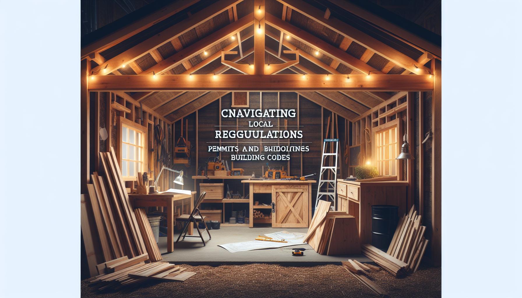 How Do You Build a Shed? First-Timer's Guide to DIY Success 5 Navigating Local Regulations: Permits and Building Codes Explained