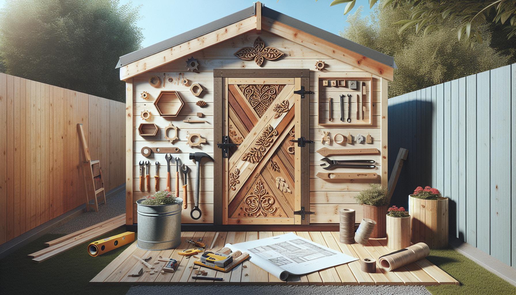 How to Build a Shed Door: Custom Entryways That Boost Security & Style 4 Personal Touches: Decorative Elements to Elevate Your Shed Door's Aesthetics