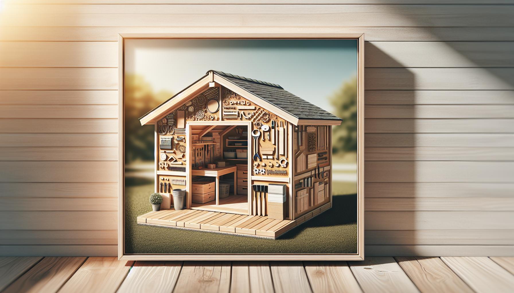 7. Personalizing Your Shed: Storage solutions and Finishing Touches