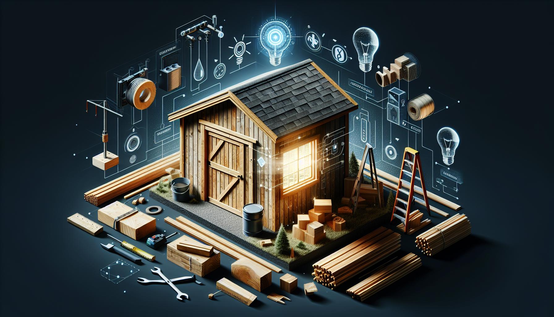 How to Build a Small Shed: Maximize Minimal Space with Expert Design Tips 5 Planning for Power and Water: Enhancing Your Shed's Utility