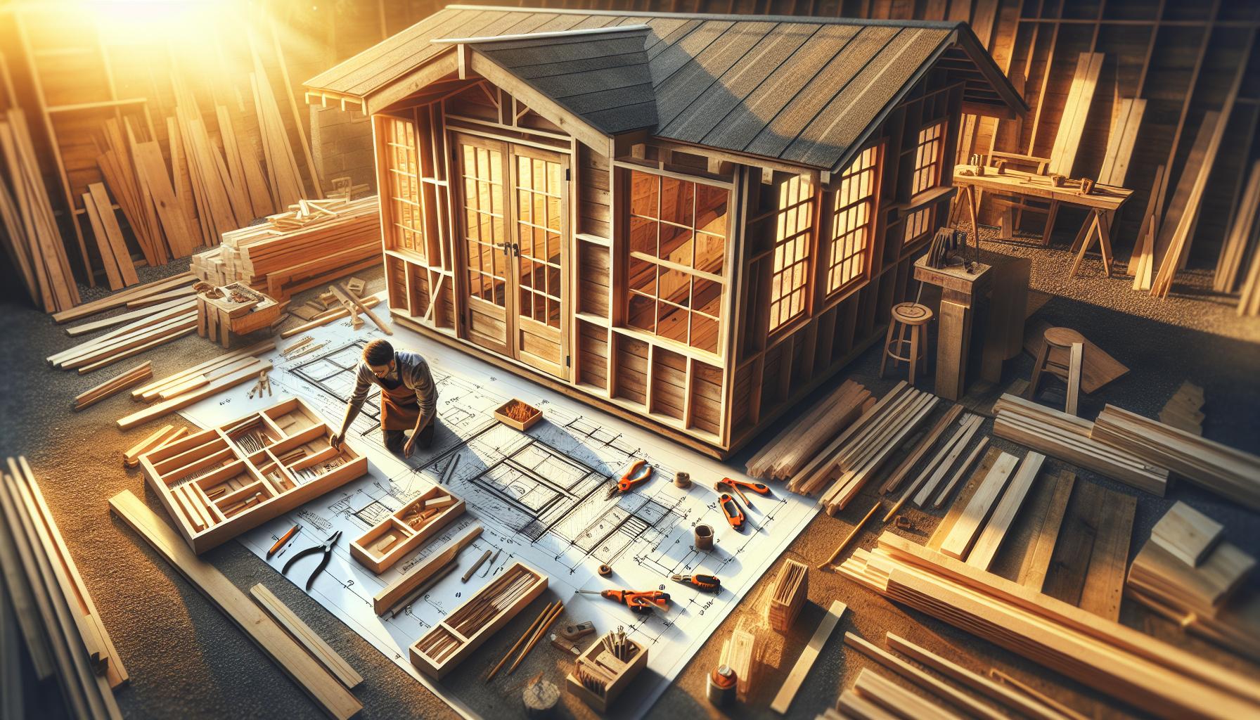 Preparing the Frame: Incorporating Windows ⁢into Your Shed Design