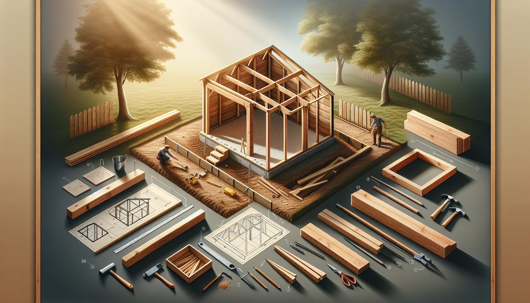 Step-by-Step Guide to Building a Wooden Shed Foundation