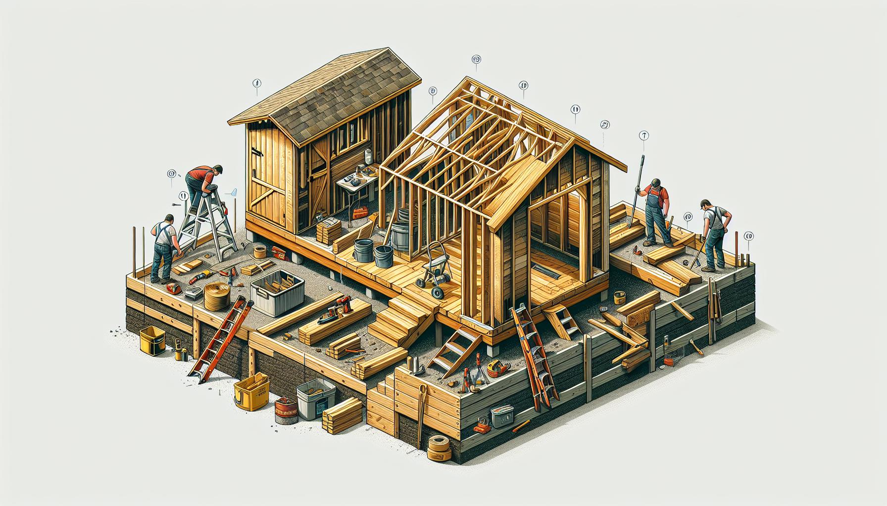 Step-by-Step Guide: Constructing a Solid Foundation for ​Your Shed