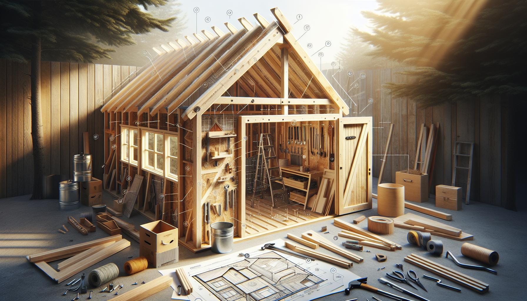 How to Build Loft Storage: Double Your Space with Overhead Platform 4 step-by-Step Guide: Constructing Your Overhead Storage