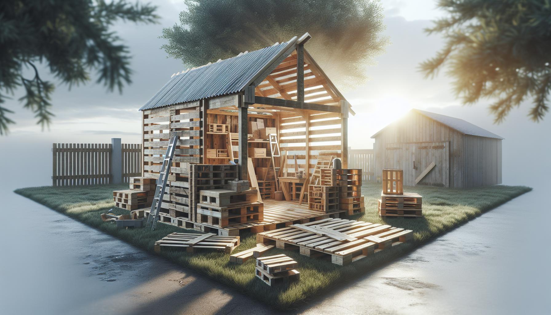 Step-by-Step Guide to Constructing Your Pallet Shed