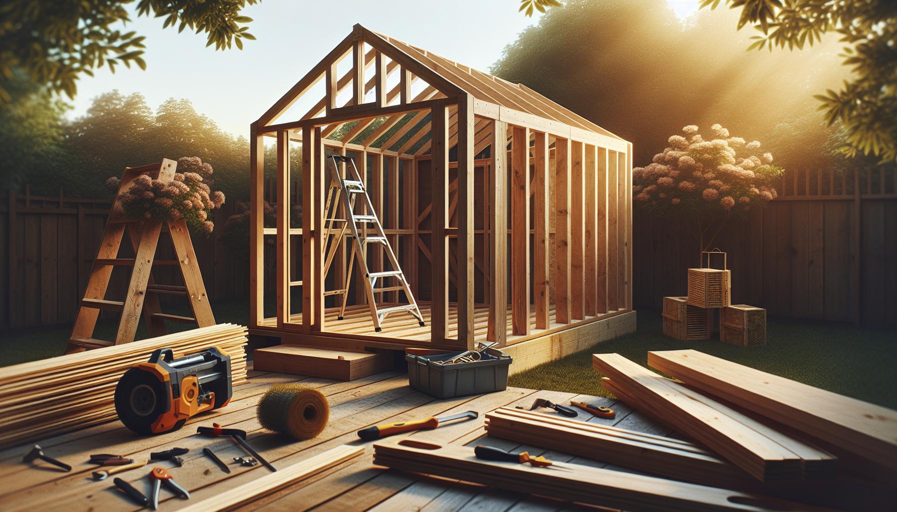 How to Build a Shed With a Loft: Double Your Storage Vertically 4 Step-by-Step Guide to Constructing Your Shed Frame