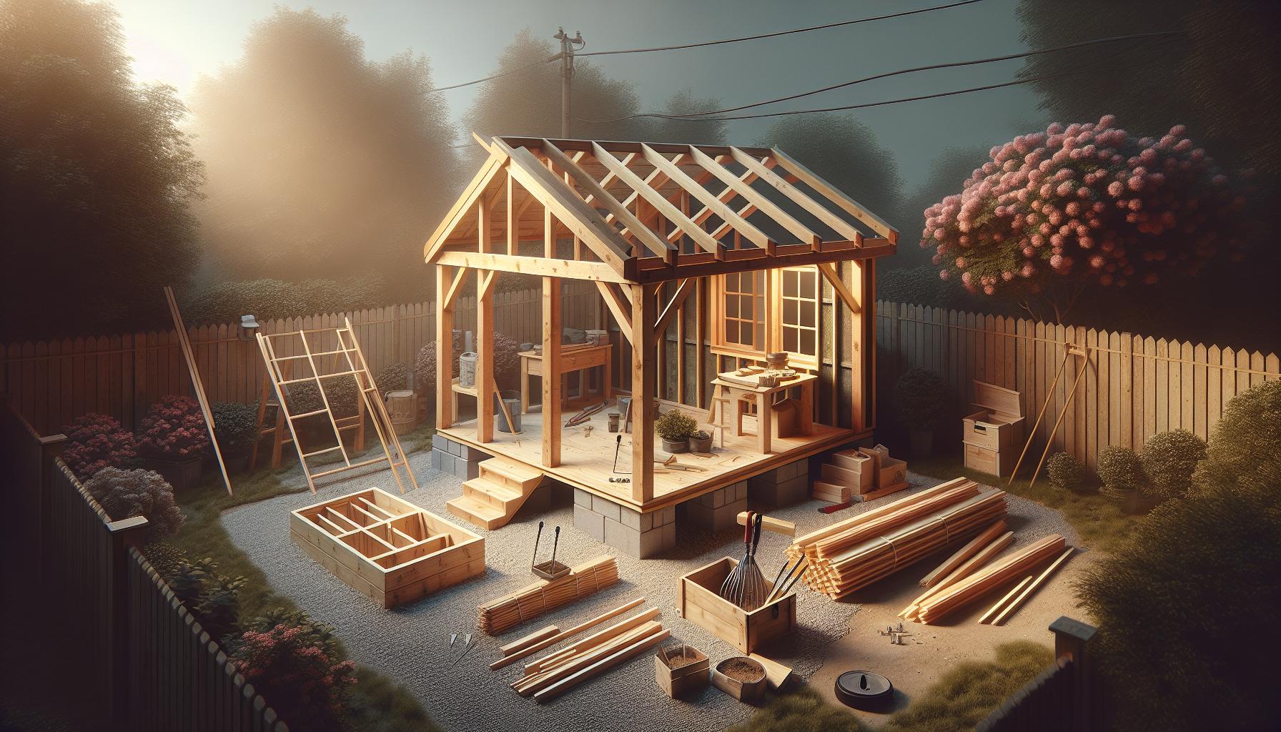 How to Build 10x12 Shed: Perfect Weekend Project for Storage Needs 3 Step-by-Step Guide to Constructing Your Shed's Foundation