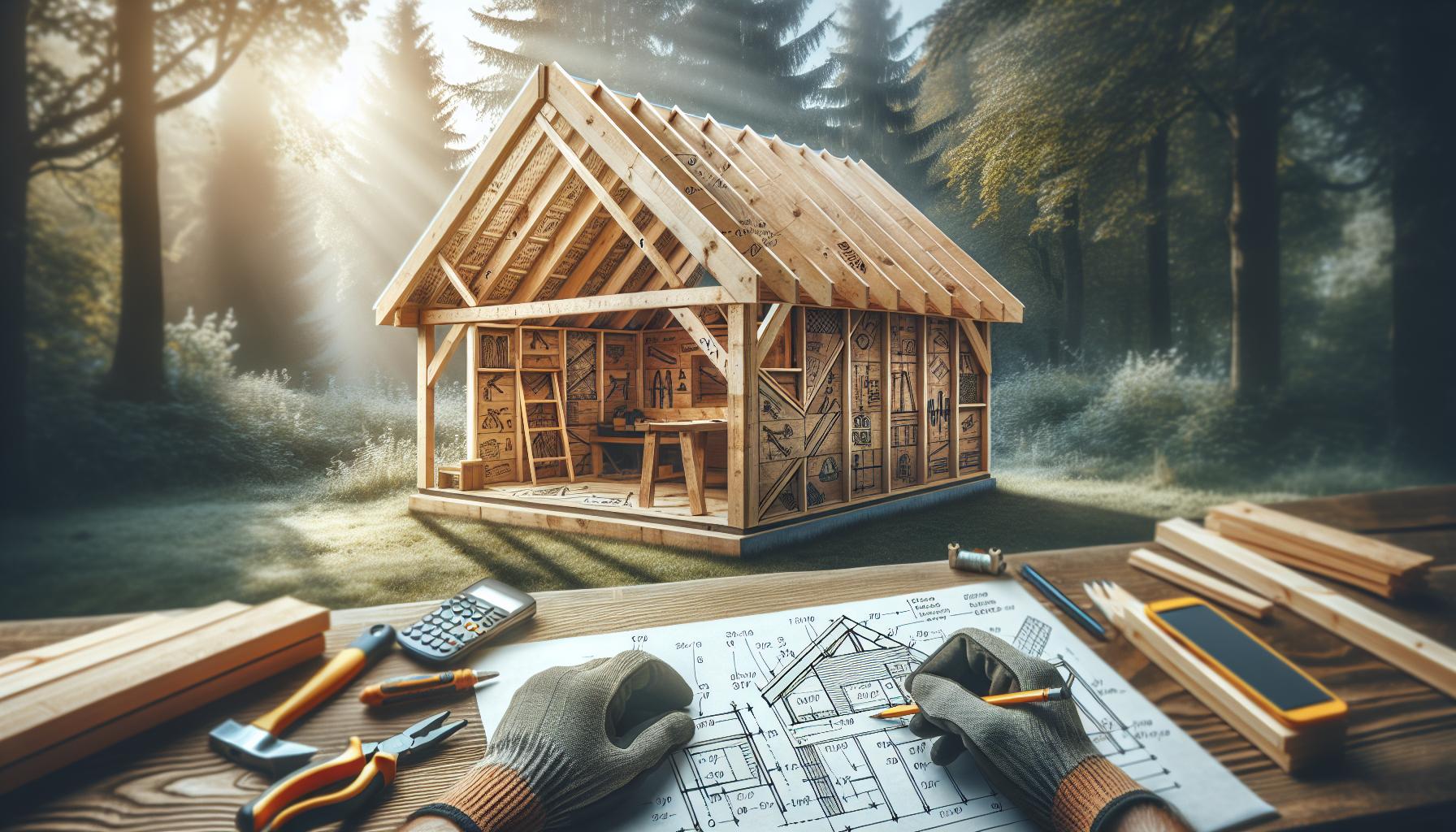 How to Build a Sloped Roof Shed: Master Drainage Design in 6 Simple Steps 5 Step-by-Step Guide to Constructing Your Sloped Roof