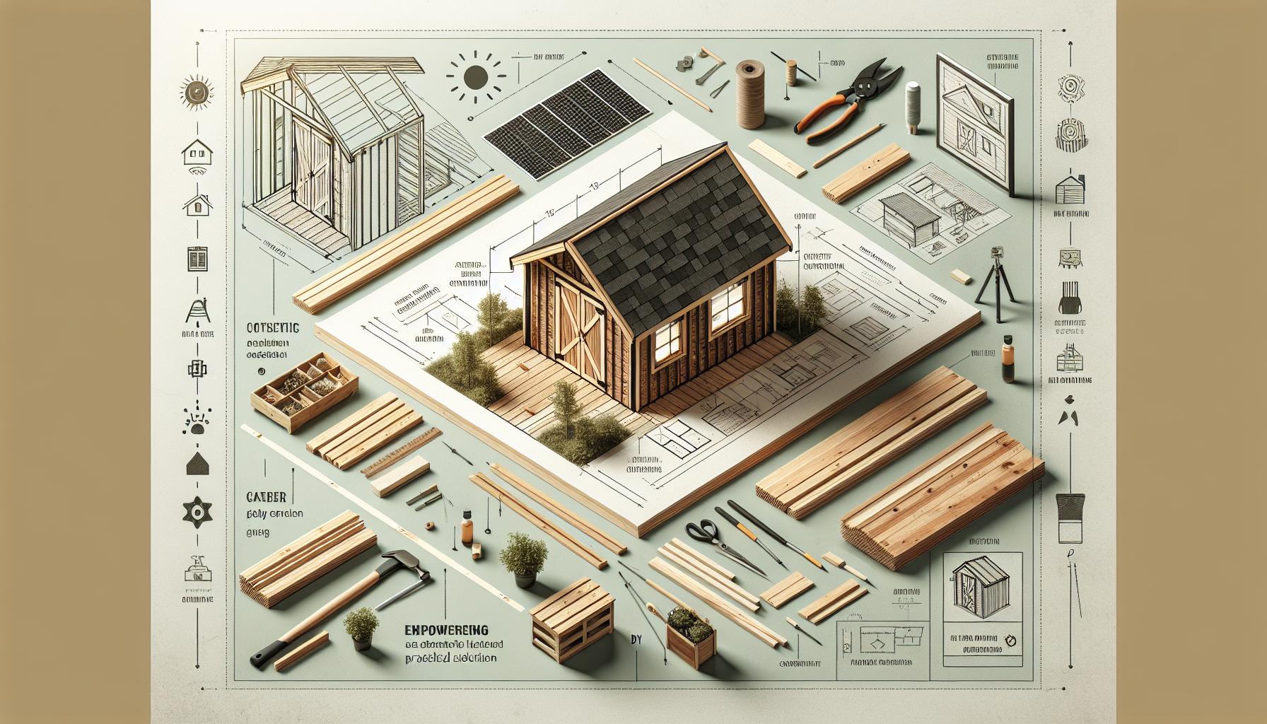 Step-by-Step Guide ⁤to Designing⁢ Your Contemporary Shed Layout