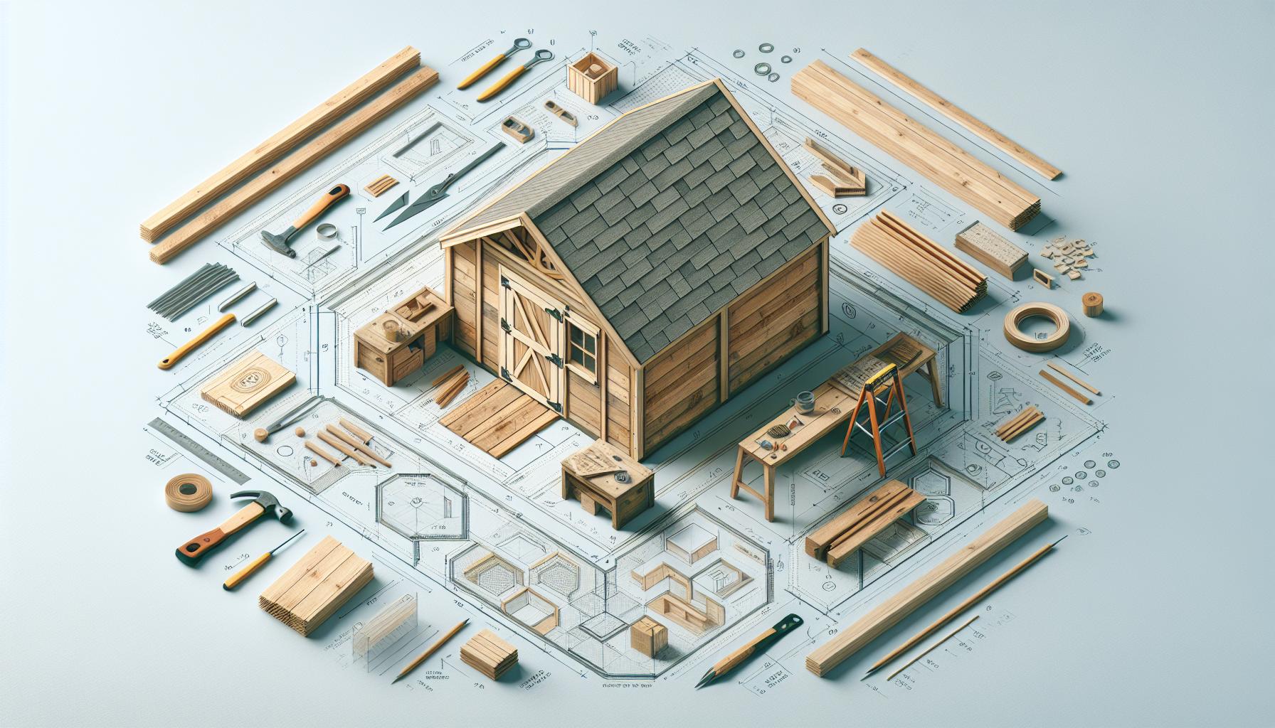 How to Build Garden Shed: Create Your Perfect Outdoor Hideaway 3 Step-by-Step Guide to Designing Your Shed Blueprint