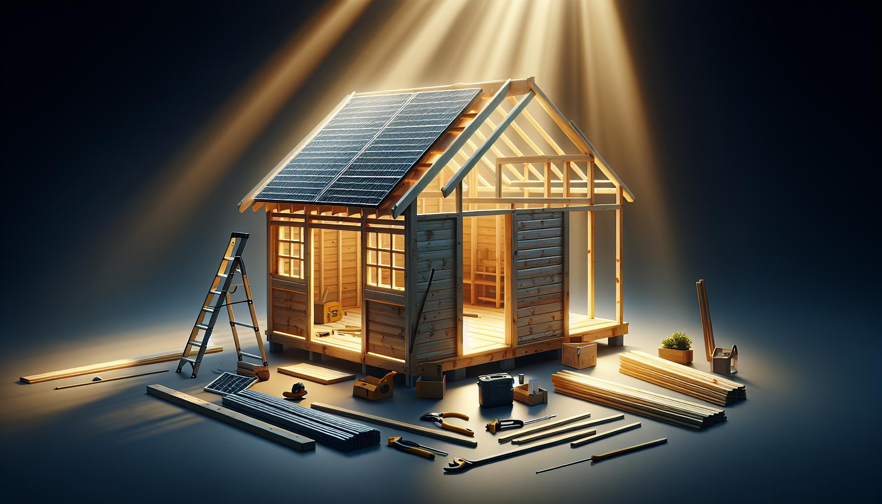 Step-by-Step Guide to Designing Your Solar Shed