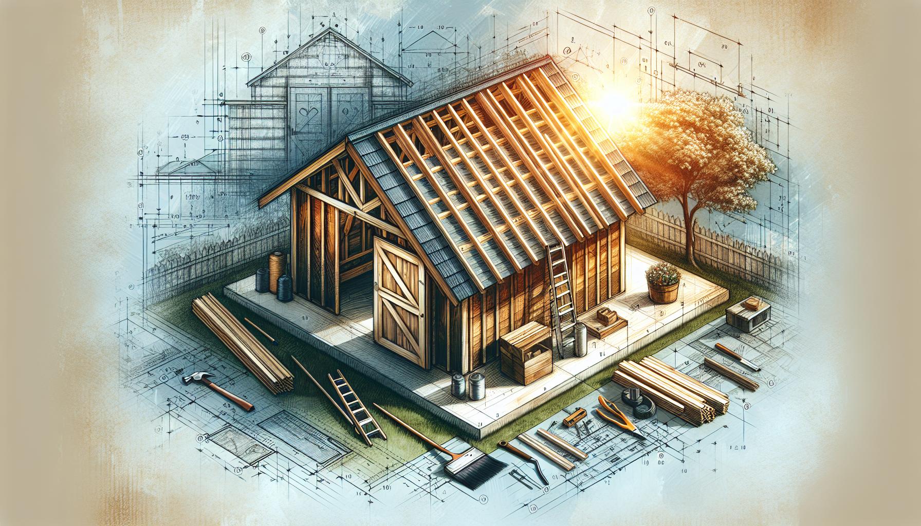 Step-by-Step Guide: Framing Your Shed Roof with Confidence