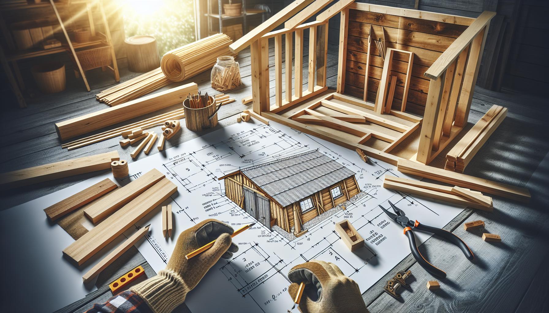 Can You Build a Wooden Shed Yourself? Essential Carpentry Skills 4 Step-by-Step Guide: From Planning to Building your Wooden Shed