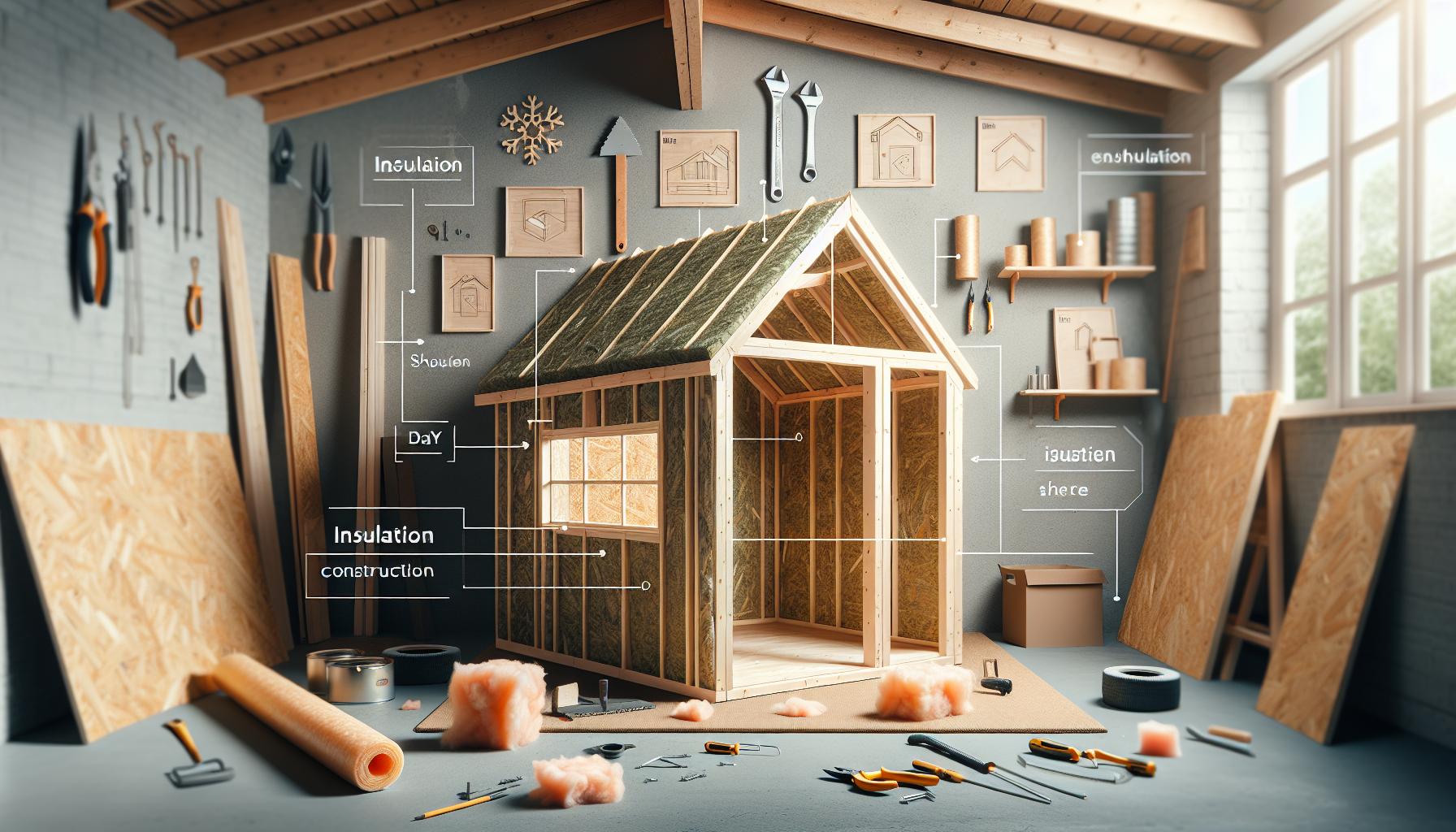 Step-by-Step Guide to Insulating Your Shed Walls and Roof