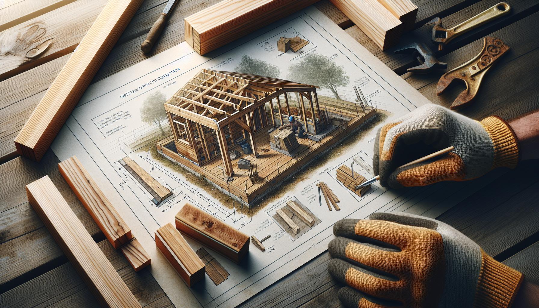 How to Build a Simple Shed: Weekend Plans That Won't Overwhelm 4 Step-by-Step Guide: Laying the Foundation like a Pro