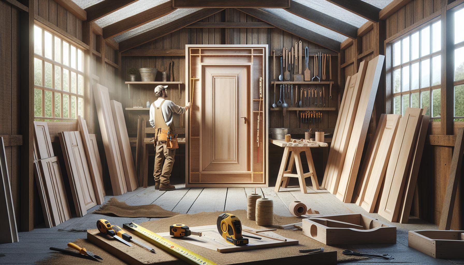 Step-by-Step Guide to measuring and Cutting Door Panels