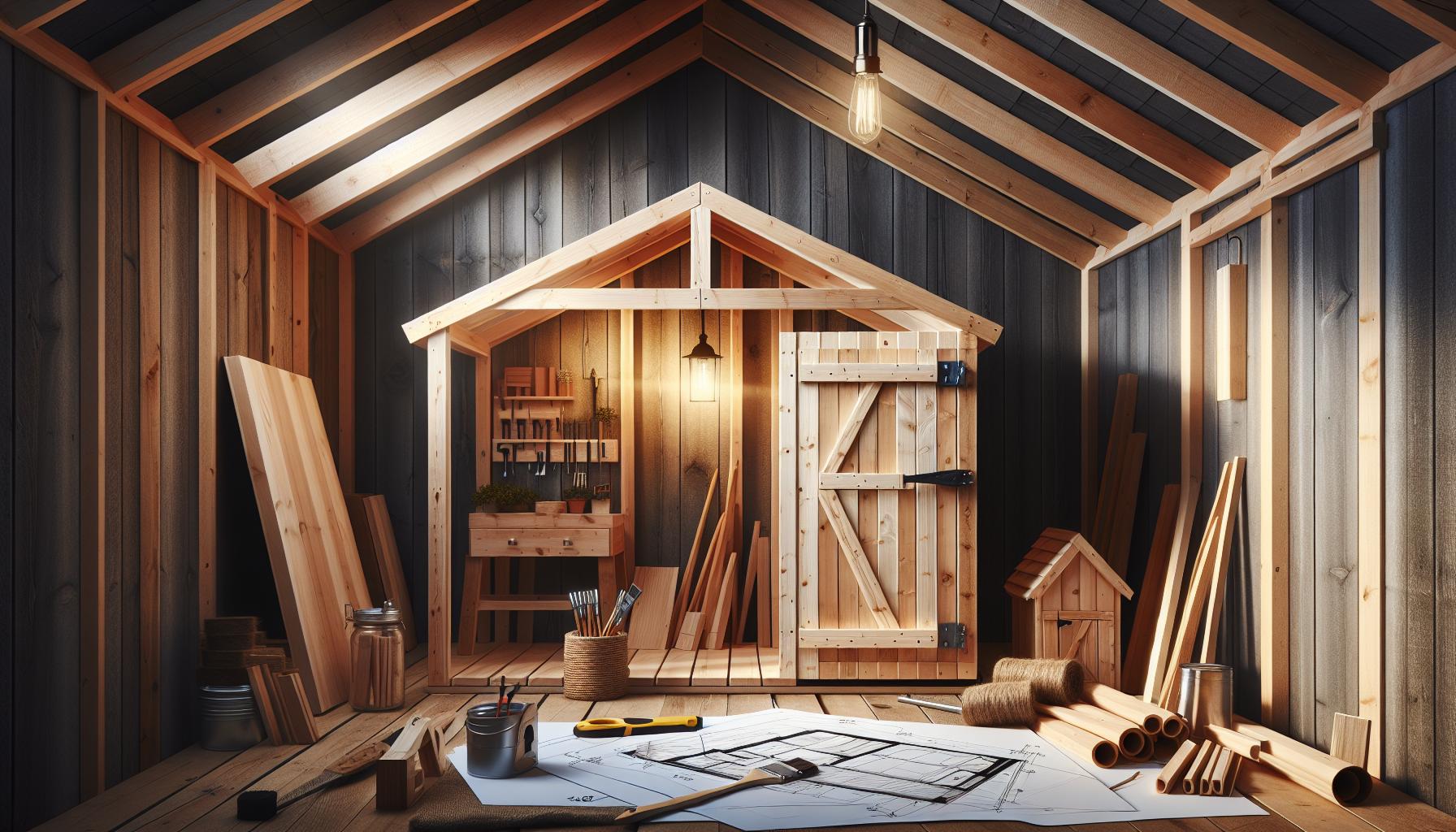 How to Build a Lean-to Shed: Space-Saving Solution for Narrow Yards 4 Step-by-Step Guide: Planning and Designing Your Shed Layout