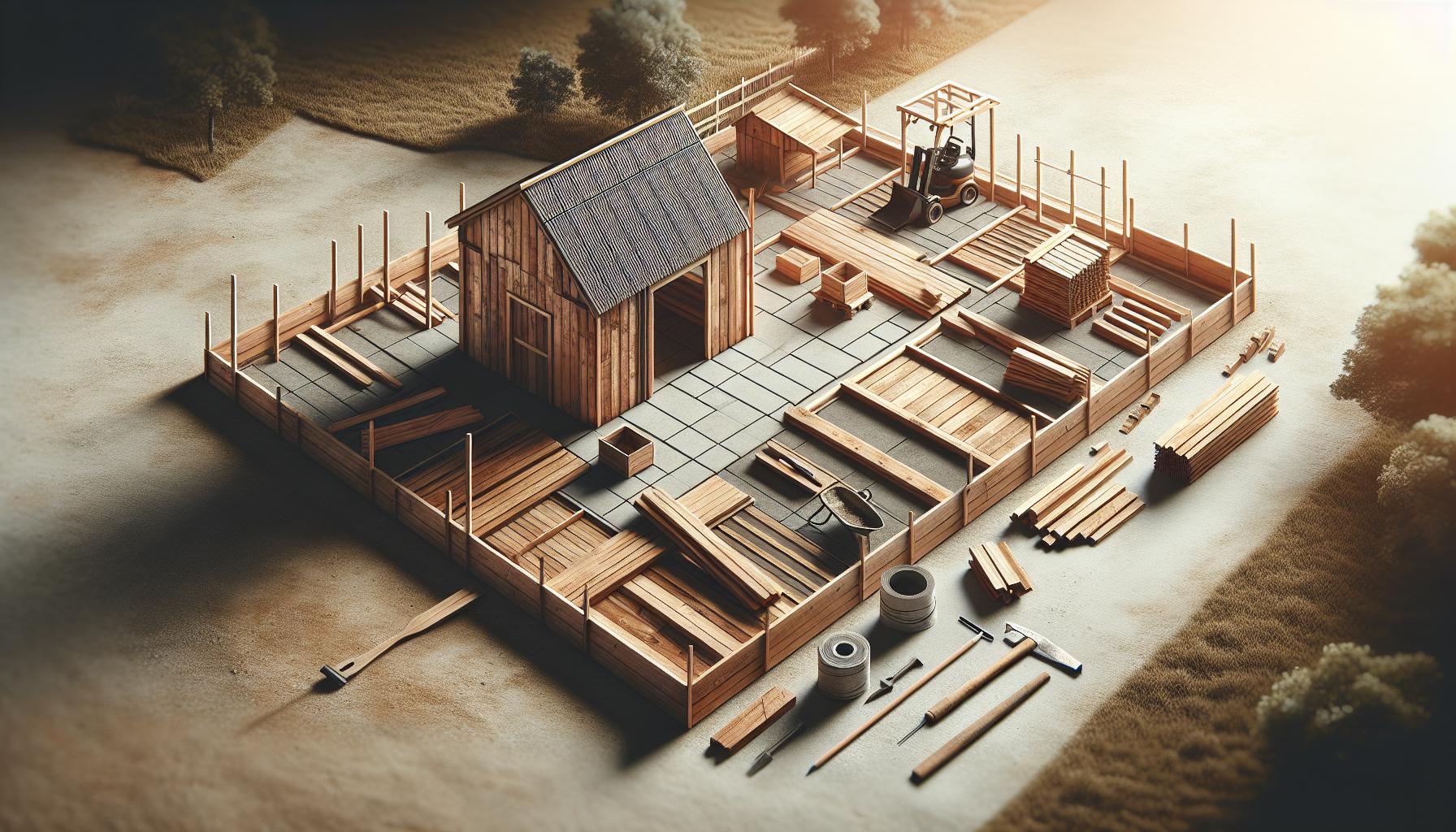 How to Build a Concrete Shed Base: Long-Lasting Foundation Guide 3 Step-by-Step Guide to Preparing the Ground for Pouring Concrete