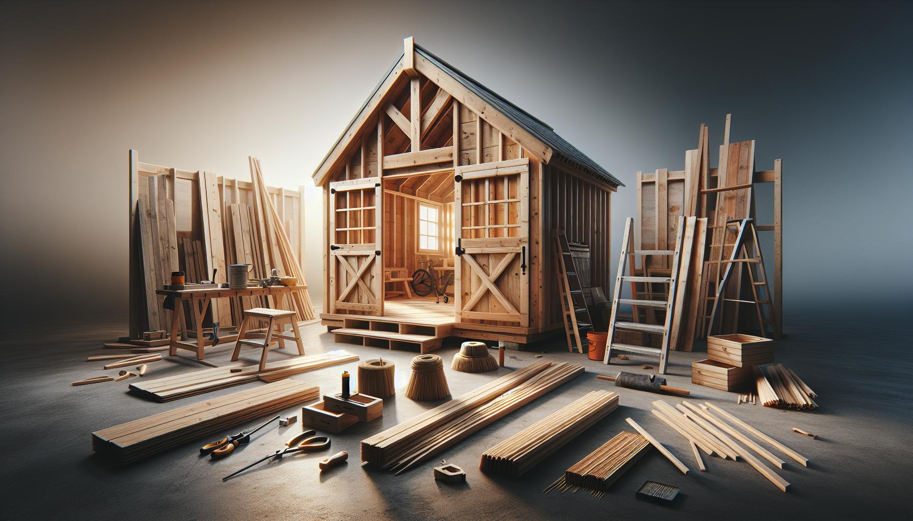 How to Build a Shed in One Weekend: Express Construction Plan 5 Step-by-Step Guide to Preparing Your Build Site