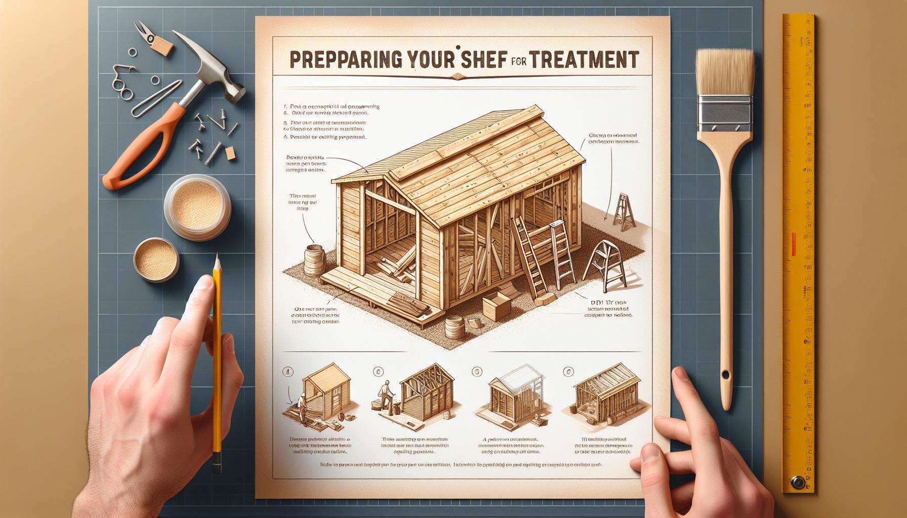 Step-by-Step Guide to Preparing Your Shed for treatment