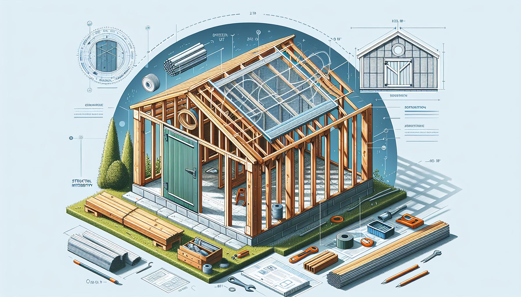 Structural Integrity: Ensuring Your PVC Shed is Durable and Stable