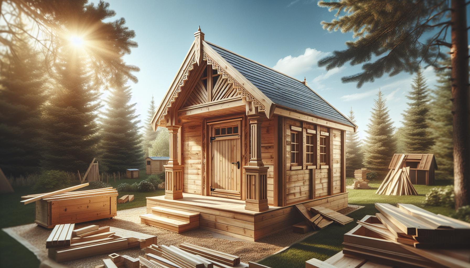 Stylish Exterior Finishes: Elevating Your Shed's Curb Appeal