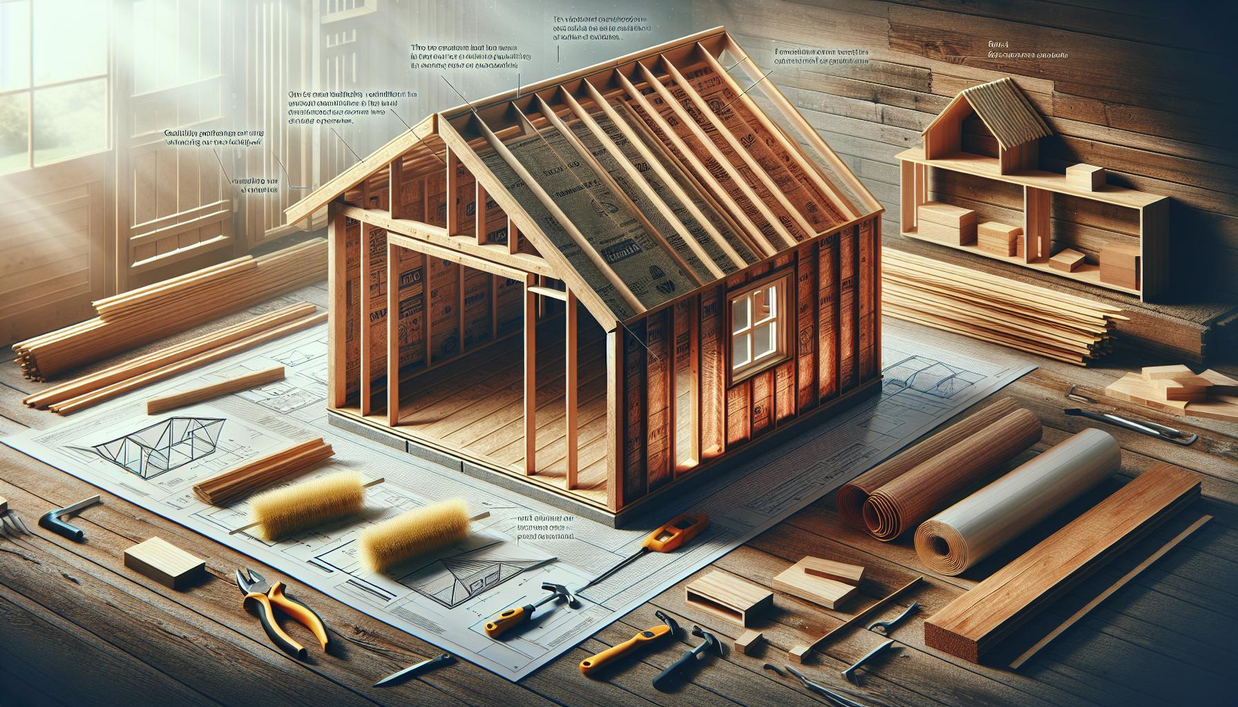 Tips for proper Shed Roof Insulation and‌ Ventilation