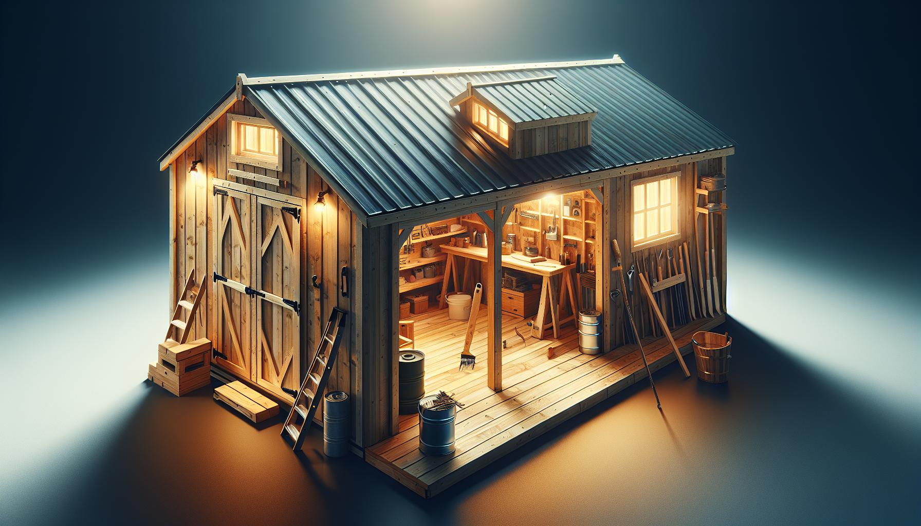 Can I Build a Metal Shed? Pros and Cons vs. Traditional Wood 3 Understanding the Basics: Metal Sheds vs. Wooden Sheds