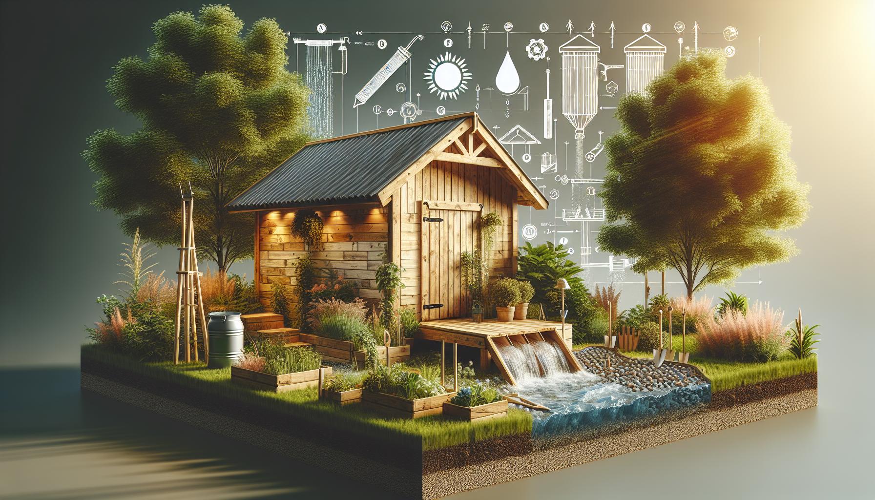 Shed Rainwater Collection: Harvest Water for Gardens from Your Roof 6 Using Collected Rainwater: Best Practices for Your Garden