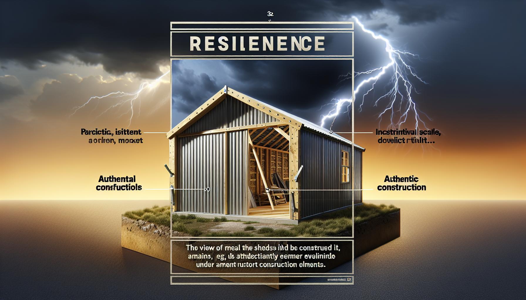 Weathering the Storm: Metal Sheds and Their Resilience Against the Elements