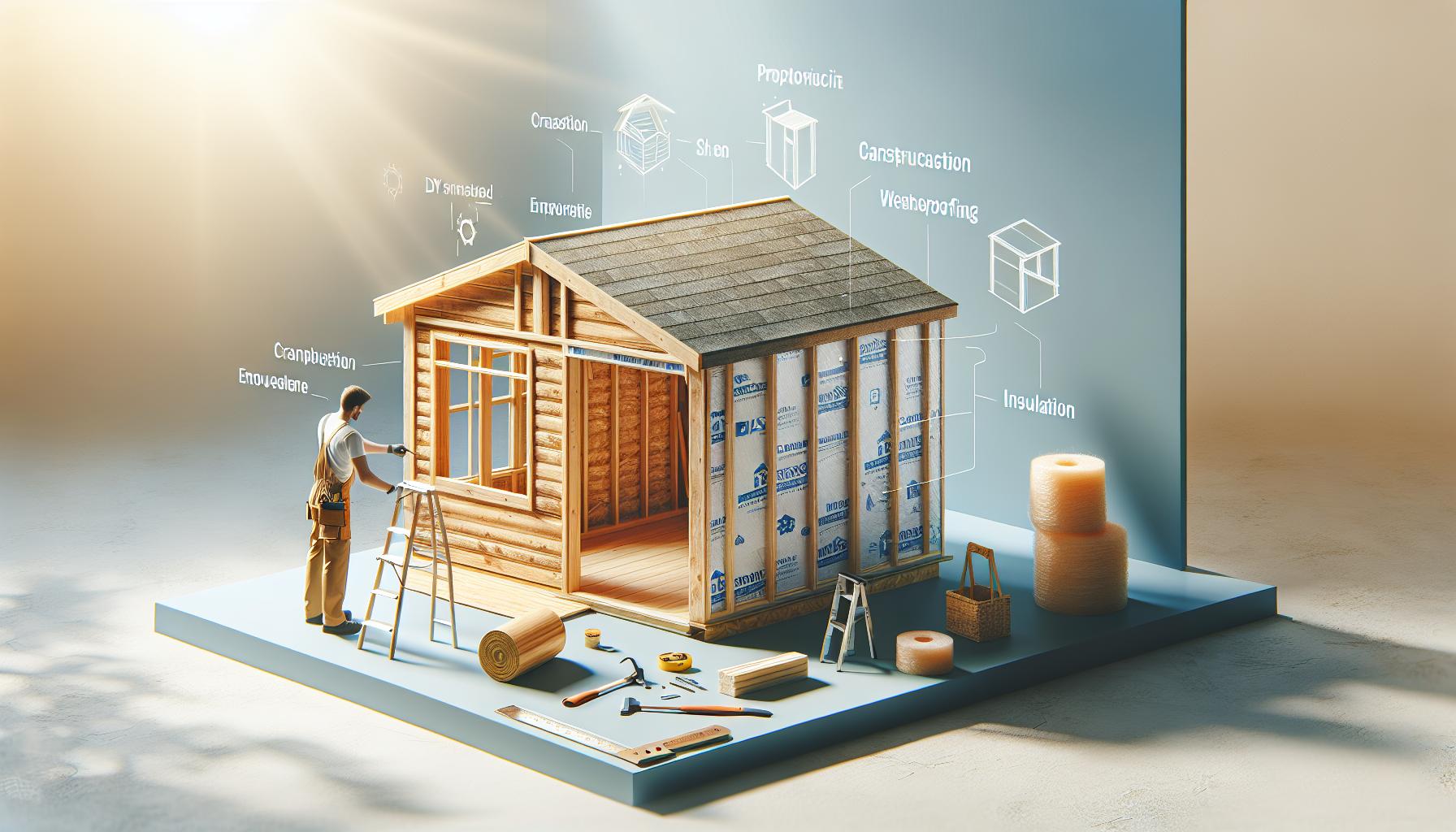 Weatherproofing and Insulation Tips for Your Shed